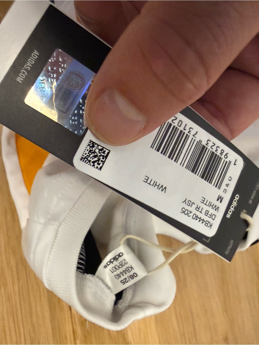 Adidas White Germany National Soccer Team 2026 World Cup Training Jersey (NEW) - Picture 10 of 16